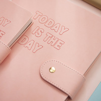 Agenda 2026 Journal de prière pour femmes A5 Cuir rigide 100 feuilles Papier écologique Boîte cadeau avec breloque