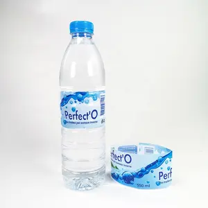 זרוק ספינה פרטי אדום תה Pet לכווץ לעטוף בקבוקון בקבוק סרט תווית - Product Image 1