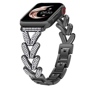 Bracelet de montre en alliage en gros pour Apple Watch S9 45mm Ultra 49mm 38MM SE 44mm, bracelet de montre en acier inoxydable - Product Image 3