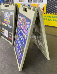 Tùy chỉnh Trắng nhựa a-board Poster chủ giá rẻ khung quảng cáo cho vỉa hè dấu hiệu - Product Image 5