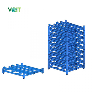 ISO9001 Giải pháp lưu trữ công nghiệp nặng mô-đun tải trọng cao khả năng xếp chồng Pallet kệ - Product Image 3