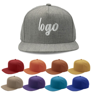 Gorra <span class=keywords><strong>de</strong></span> Béisbol Heycap al por Mayor, con Forro Transpirable, Personalizable, para Fiestas al Aire Libre, <span class=keywords><strong>de</strong></span> 5 Paneles, <span class=keywords><strong>de</strong></span> <span class=keywords><strong>Lana</strong></span>, con Logotipo Bordado <span class=keywords><strong>en</strong></span> 3D, Visera Plana, Parte Superior Rígida, a la Moda - Product Image 2