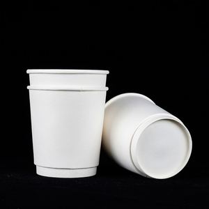 Vaso de Papel para Café y Té de 7oz, Doble Pared, Material Ecológico, Impresión de Logotipo Personalizado, para Oficina - Product Image 3