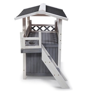 Caseta grande <span class=keywords><strong>de</strong></span> <span class=keywords><strong>madera</strong></span> <span class=keywords><strong>para</strong></span> <span class=keywords><strong>perros</strong></span>, jaula <span class=keywords><strong>de</strong></span> lujo <span class=keywords><strong>para</strong></span> mascotas, <span class=keywords><strong>para</strong></span> exteriores, gran oferta - Product Image 2