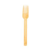 ECOLIFE Ensemble de couverts jetables en bambou pour restaurant avec kit cuillère/fourchette/couteau pour fête, vente en gros