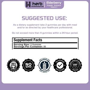 ODM/OEM Elderberry <b>Gummies</b> Supplement Private Label Daily Immune Support <b>Vitamins</b> Candy Form <b>for</b> <b>Adults</b> Not <b>for</b> Newborns 2 - Product Image 5