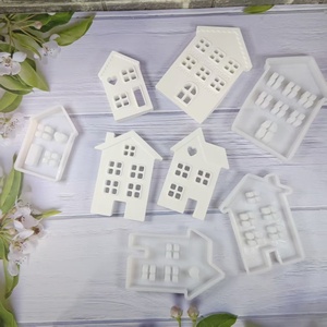 Ornements de maison de haut niveau ornements outils de gâteau en Silicone S0688 moules de chandelier en plâtre moule de Cupcake de cuisson - Product Image 5