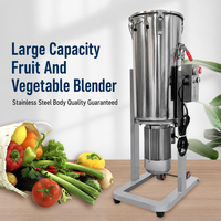 Commerciële fruit- en groenteblander 45L grote capaciteit sapcentrifuge en -pers voor spinazie, wortel, gember, 3000W hoge snelheid blender