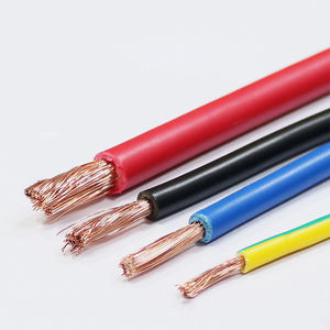 สายเคเบิลอิเล็กทรอนิกส์พีวีซีหุ้มฉนวน <span class=keywords><strong>THW</strong></span> <span class=keywords><strong>16</strong></span>/18/20AWG เกลียวลวดทองแดง BVR 0.5-16mm2สายไฟฟ้าบ้านลวดพีวีซี - Product Image 3