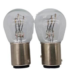 Vente en gros Ampoule halogène 12V/24V pour voiture Ampoule témoin Ampoule miniature Chrome Argent Ambre Indicateur arrière - Product Image 5