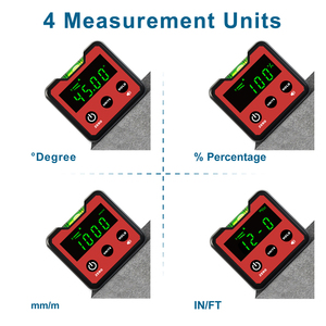 IP42 LED Écran Numérique Affichage 6cm Mini 360 Degrés Électronique Torpille Niveau Rapporteur Numérique Niveau Instruments De Mesure - Product Image 4