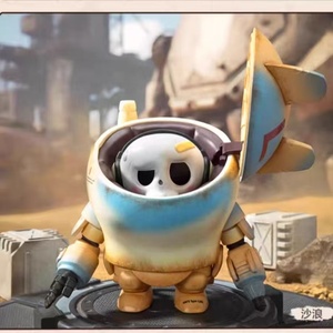 Figurines POPMART Labubu Hengshan Hong Ma K Series, figurines d'anime mecha, boîte mystère avec boîte aveugle surprise - Product Image 5