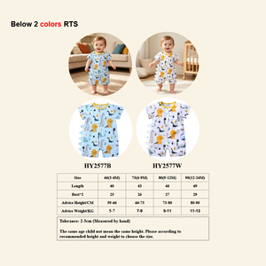 Ropa de Algodón Personalizada para Bebés Recién Nacidos, Mamelucos de Manga Corta con Estampados de Dinosaurios y Palmeras, Ropa de Verano para Bebés Recién Nacidos al por Mayor - Product Image 5