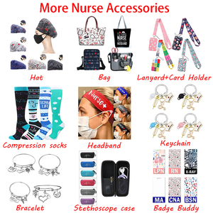 Accessoires <span class=keywords><strong>pour</strong></span> infirmières en gros, fournitures de bureau, porte-<span class=keywords><strong>badge</strong></span> rétractable mignon avec strass et paillettes <span class=keywords><strong>pour</strong></span> infirmières - Product Image 6