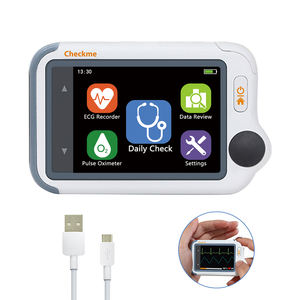 Viatom Checkme Lite Enregistreur <span class=keywords><strong>ECG</strong></span> numérique <span class=keywords><strong>ECG</strong></span>/Pression artérielle systolique/SpO2/Oxymètre de pouls Moniteur de poignet - Product Image 1