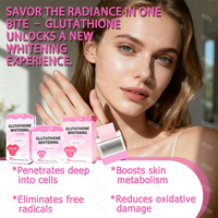 Films buccaux minces à absorption rapide de glutathion OEM pour blanchir la peau, antioxydant, soin quotidien, bandes blanchissantes buccales