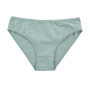 Braguitas de Algodón al por Mayor para Mujer, Cintura Media, Color Sólido, Albaricoque/Azul/Rojo/Negro/<span class=keywords><strong>Blanco</strong></span>, Tallas M-L-XL, Stock al por Mayor - Product Image 3
