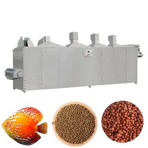 Nueva Línea de Producción de Alimentos para Peces/Perros/Gatos de Doble Tornillo - Máquina de Pellets Flotantes/Sumergibles de Alta Productividad, Capacidad de 1 Tonelada/h, Acero Inoxidable - Product Image 3