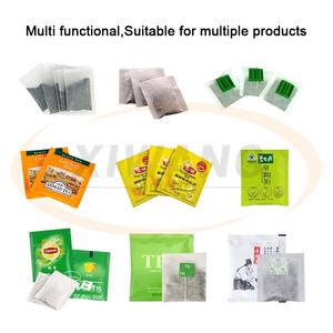 Automatic Vertical Tea Bag Sachet Packaging Machine <b>Plastic</b> Pouch Inner and Outer Wrapping for Food Filling Function - Product Image 4