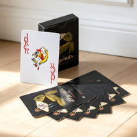 Cartes à Jouer Personnalisées en Usine, Blanches/Dorées/Argentées, Imprimables, avec Étuis pour Conception DIY et Jeux de Société Familiaux