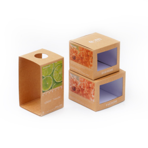 Dossiers <span class=keywords><strong>en</strong></span> papier kraft sur mesure pour l'emballage de produits cosmétiques et de soins de la peau, recyclables, avec fermeture magnétique, impression 4C, protection de l'environnement - Product Image 3