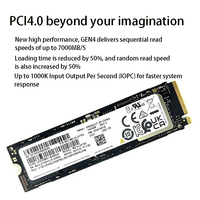 Disque SSD PM9A1 M.2 2280 Nvme Pcie Gen 4.0x4 intégré, adapté aux ordinateurs 256G 512GB 1TB 2TB