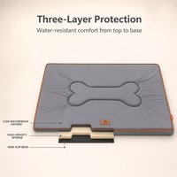 Tapis matelassé épais lavable pour chat et chien, différents styles, très vendu, durable, rectangulaire, taille extra large