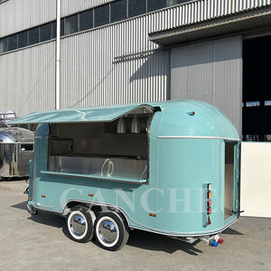 Prix d'usine CE DOT Hot Dog Snack Kiosque de cuisine de rue mobile Chariot de cuisine Concession Traiteur Remorque de restauration Remorques de restauration de nourriture - Product Image 6