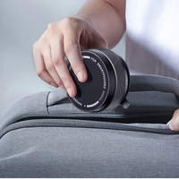 Support magnétique pour téléphone flexible en alliage de zinc à adsorption sous vide pour bureau et tableau de bord de voiture, étanche, avec rotation à 360 degrés