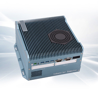 PC industriel OEM personnalisé, PC embarqué robuste sans ventilateur avec plusieurs ports COM et LAN pour la vision industrielle