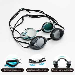 Lunettes <span class=keywords><strong>de</strong></span> <span class=keywords><strong>natation</strong></span> <span class=keywords><strong>Arena</strong></span> pour adultes, anti-buée et étanches, en silicone réglable avec étui, logo personnalisé, vente chaude 2026 - Product Image 2