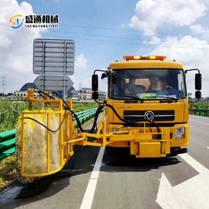 เครื่องทำความสะอาดรั้วลูกฟูกแบบติดตั้งบนยานพาหนะ อุปกรณ์ทำความสะอาดรั้วสำหรับถนนในเมือง รุ่นทำความสะอาดรั้วกลางเมือง พร้อมบริการติดตั้ง - Product Image 3