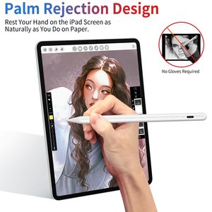 Сменный стилус для Apple Pencil с датчиком наклона, противотуманный, с беспроводным зарядным портом, стилус с пользовательским логотипом - Product Image 3