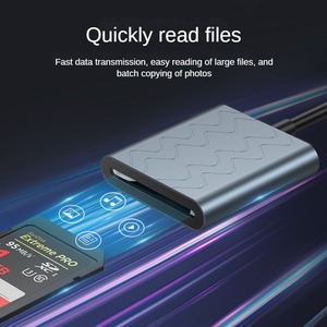 Jinghua เครื่องอ่านการ์ดโทรศัพท์มือถือ <span class=keywords><strong>SD</strong></span> + TF ช่องเสียบการ์ดแบบคู่เครื่องอ่านการ์ดโทรศัพท์มือถือสำหรับเสียบและใช้งานโทรศัพท์มือถือ - Product Image 4