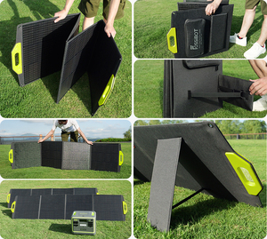 Fossibot Emergency Power Backup Portable Solar Stations with Foldable Solar <b>for</b> Outdoor Camping Travel - Product Image 3
