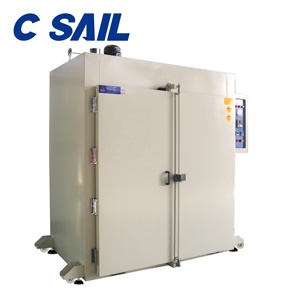 Four de séchage à convection à air chaud de précision de type chariot industriel pour condensateur solide composants électroniques câble polymère - Product Image 1