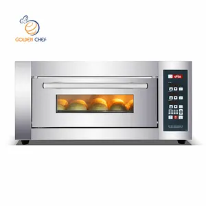 Horno elektrische 1 2 3 deck ofen backen shop maschinen bäckerei ausrüstung brot gas ofen bäckerei backofen