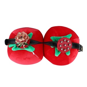 QK-B8240 Sujetador de pecho en forma de peonía con pinchos metálicos, estimulador de pecho de cuero PU, juguete BDSM para coqueteo de pezones, para masturbación femenina - Product Image 3