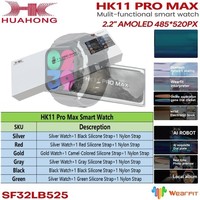 Jam Tangan Pintar Seri Hk11 Pro Max Kualitas Terbaik Gen 2 UI Layar Amoled Pk Hk10 Pro Max Plus Hk10promax+ Smart Watch Hk11promax
