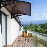 Outdoor Polycarbonate Door Awning, Patio Canopy
