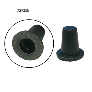 Tapón de Plástico TPR Negro Cónico para Tubos de Muebles HZ9240 - Product Image 5
