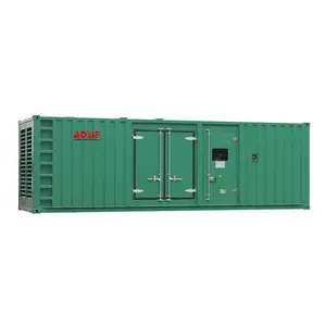 Moteur diesel 1100 kva 3 phases, faible tr/min, 1 cylindre, marché de location, standard ue, chine