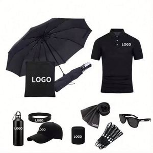 Promotional Business Gift Set T-Shirt <b>Mug</b> Bag Sock Water Bottle Insulated Tumbler Cap With Logo Custom Logo Corporate - Product Image 6