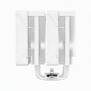 SilverStone FM620 Pro Bianco Dissipatore ad Aria a Doppia Torre per CPU con 6 Heat Pipe e Dissipatore a Saldatura a Riflusso per Case di Computer Desktop - Product Image 3