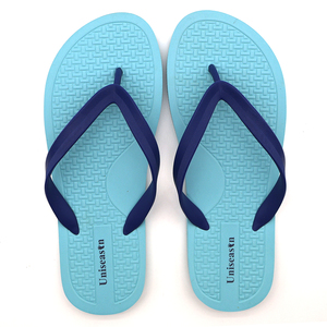 Ventes chaudes de tongs d'été pour hommes, semelle extérieure gaufrée, antidérapante, en caoutchouc, tongs de plage d'extérieur avec sangle en PVC souple - Product Image 6