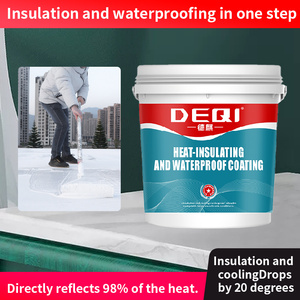 Pintura Líquida de Aislamiento Térmico DEQI, <span class=keywords><strong>Impermeabilizante</strong></span> para Techos, Paredes Exteriores de Concreto, Revestimiento Impermeable con Aislamiento Térmico - Product Image 2
