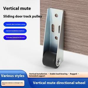 Rel Pintu Vertikal Modern untuk Furnitur Mini, Sistem Penutup Lembut, Tahan Jatuh, Bantalan Plastik Universal, Baja, Ruang Tamu - Product Image 5