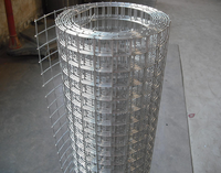 Rouleau de grillage soudé à mailles carrées de 1,5'' x 1,5'' en fil de fer 12,5 GA à haute résistance, recouvert de PVC, pour pièges à homards/pièges à poissons et clôtures