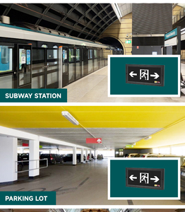 Chất lượng cao IP67 chống ăn mòn khẩn cấp dấu hiệu ánh sáng không thấm nước IP67 lửa thoát hiểm khẩn cấp ánh sáng - Product Image 4