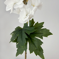 Fleur de Delphinium en latex à toucher réel, branche longue, sensation 3D réaliste, ruban en polyester doux, pour la maison, les mariages, les événements, la Saint-Valentin